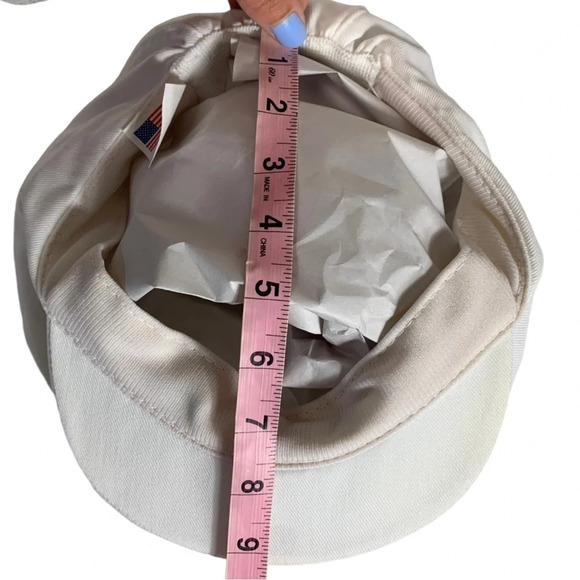 Walt Disney Golf Cap Hat Newsboy Embroidered Mickey Size Large / XL USA VTG Walt - Picture 8 of 15